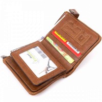 Мужской кожаный кошелек Vintage 20423 