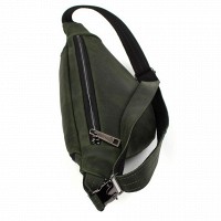 Мужская кожаная сумка бананка, сумка напоясная TARWA RE-8040-3md