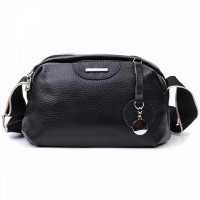 Молодежная женская кожаная сумка через плечо Vintage 22592 