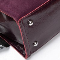 Женская замшевая сумка ALEX RAI 9701-1 bordo