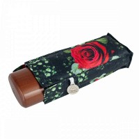 Мини зонт женский механический Fulton L501-041635 Huge Rose (Огромная роза)