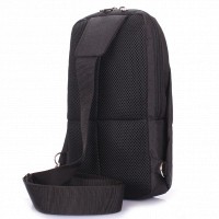Текстильный рюкзак-слинг POOLPARTY black