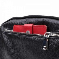 Молодежная женская кожаная сумка через плечо Vintage 22592 