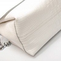 Женская кожаная сумка ALEX RAI J009-2 white