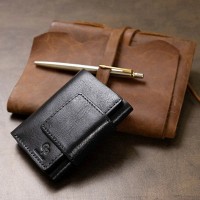 Мужской кожаный кошелек GRANDE PELLE 11511