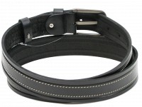 Мужской кожаный ремень под джинсы Skipper 1298-38