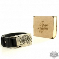 Деревянная подарочная коробка для ремней