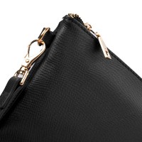 Женская сумка-клатч из кожзама AMELIE GALANTI A991705-black
