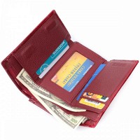 Женский лаковый кожаный кошелек ST Leather 22708 