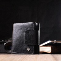 Кожаный мужской кошелек ручной работы GRANDE PELLE 22573 