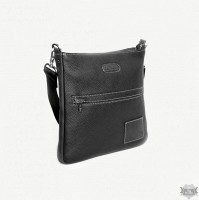 Мужская черная кожаная сумка-планшет Issa Hara «ORIGINAL MAN» В10 (11-31)