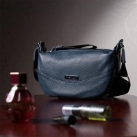 Молодежная женская кожаная сумка через плечо Vintage 22617 