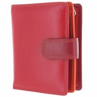 Женское кожаное портмоне Visconti rb40 red m