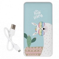 Повербанк ZIZ СОЛНЕЧНАЯ ЛАМА 10000 mAh 45070