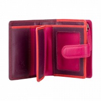 Женское кожаное портмоне Visconti rb40 plum m