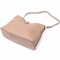 Молодежная женская кожаная сумка с косметичкой Vintage 22320 