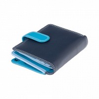 Женское кожаное портмоне Visconti rb40 blue m
