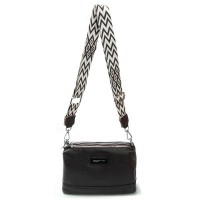 Женский молодежный кожаный клатч ALEX RAI 29012 brown