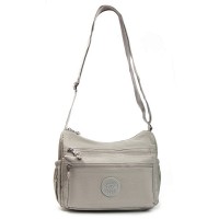 Летняя тканевая сумка Jielshi  3747 beige