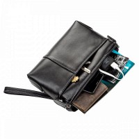 Мужской клатч из натуральной кожи SHVIGEL 11084