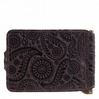 Зажим для купюр Hi Art «Buta Art» MC-01 Shabby Gavana Brown