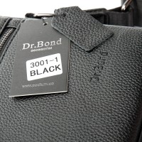 Мужская сумка-планшет из экокожи DR. BOND 3001-1 black