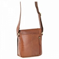 Мужская кожаная сумка Visconti S7 Messenger Bag A5 Lee (Tan)