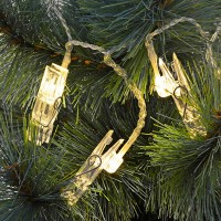 Гирлянда-прищепка на 8 лампочек 105 см 973387