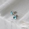 Серьги-пусеты Скифская Этника Цефеида indicolite 925 29-11104s06-5037s