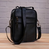 Мужская кожаная сумка через плечо Vintage 20345