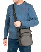 Сумка через плечо Lanpad A63757 gray