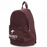 Молодежный текстильный рюкзак POOLPARTY brown