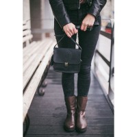 Бохо-сумка BlankNote "Лилу" графит