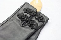Женские кожаные длинные перчатки Shust Gloves 847 7,5-8
