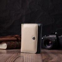 Женский комбинированный кожаный кошелек ST Leather 22495 