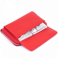 Женский кожаный кошелек ST Leather 19366 Красный