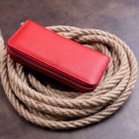 Женский кожаный кошелек ST Leather 19366 Красный