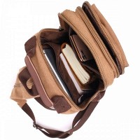 Мужской рюкзак из ткани Vintage 22167 