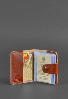 Кожаный кард-кейс BlankNote 7.1 коньяк bn-kk-7-1-k