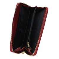 Женский кожаный кошелек Keizer K12707-red
