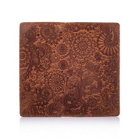 Кожаный бумажник Hi Art Mehendi Art WP-02-S17-1340-T005