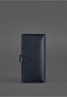 Кожаный женский кошелек BlankNote 7.0 темно-синий bn-pm-7-navy-blue