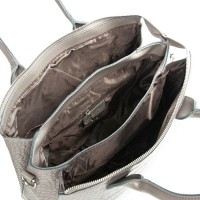 Женская кожаная сумка ALEX RAI 1561 grey croco