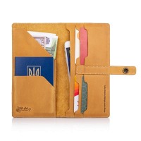 Тревел-кейс из кожи Hi Art TC-01 Shabby Honey Mehendi Art