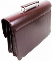 Женский портфель из эко кожи AMO SST09 бордовый