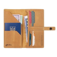 Тревел-кейс из кожи Hi Art TC-01 Shabby Honey Mehendi Classic