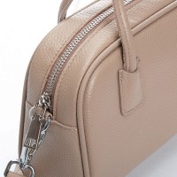 Женский молодежный кожаный клатч ALEX RAI 39059-1 beige