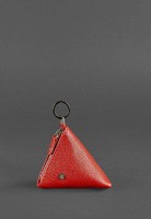 Кожаная монетница BlankNote 2.0 пирамида рубин bn-cw-2-rubin