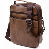 Мужская кожаная сумка через плечо Vintage 20392