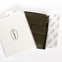 Женский кожаный кошелек Classik  DR. BOND WN-23-11 green